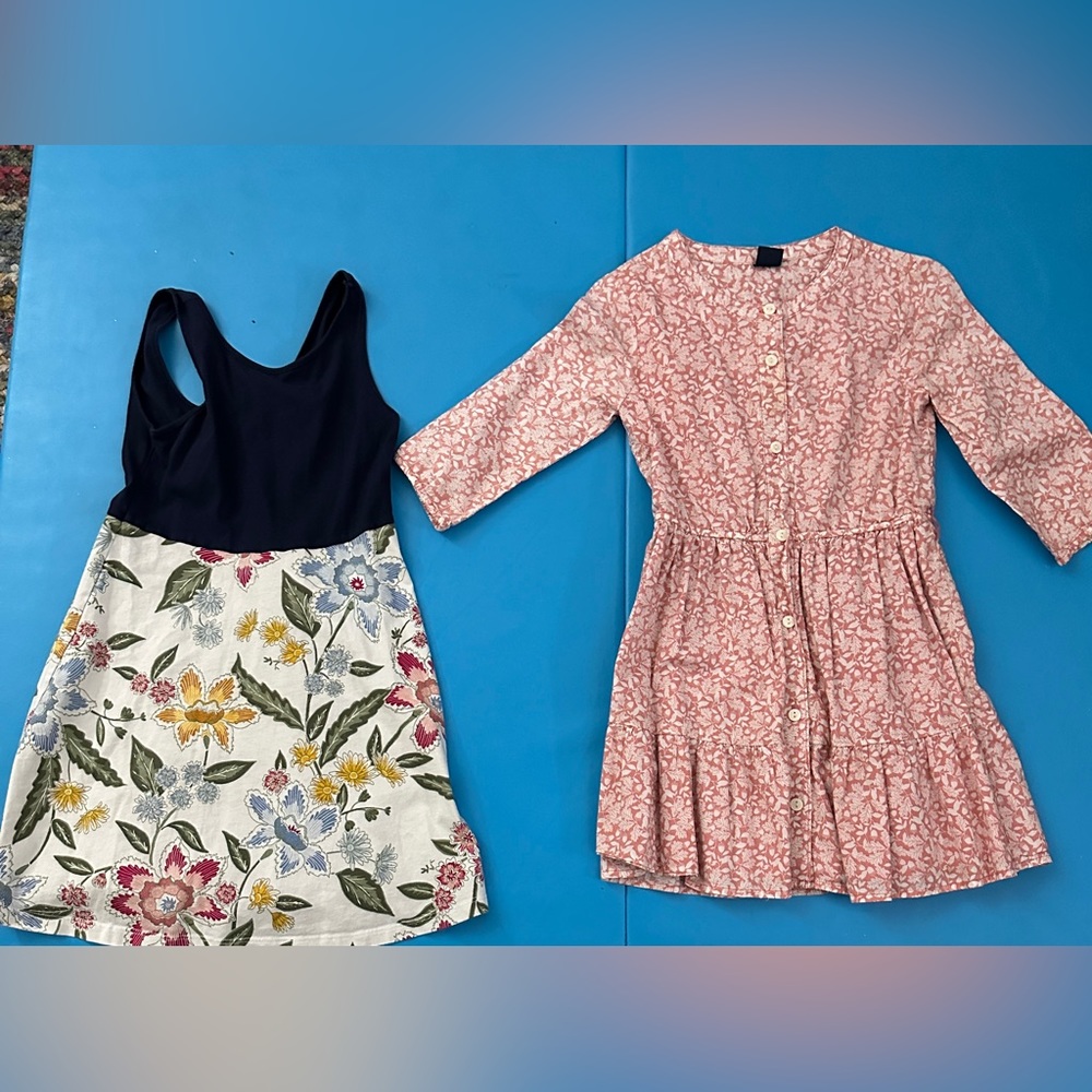 Girls dresses size 6-7. Gap Kids and Old Navy